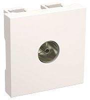 Розетка TV Оконечной для кабель-канала IEK Праймер 1-м. 2 мод. белый картинка